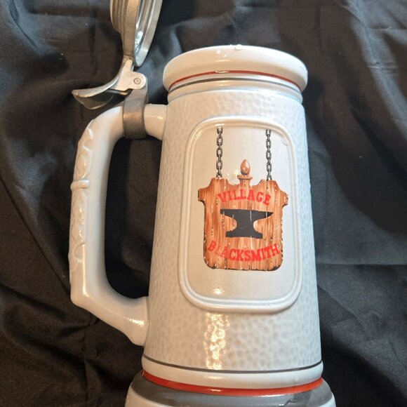 AVON Collectible Stoneware Beer Stein, "The Building of America" No. 61813 - Picture 8 of 11